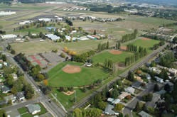 Arial of the Fairgrounds Sports Complex