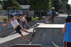 Image of person skateboarding