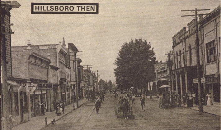 Image of downtown, Main Street 1909