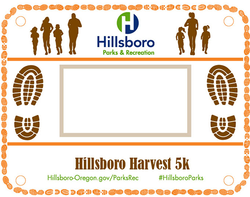 Hillsboro Harvest Race Bib