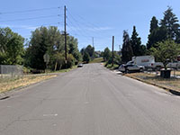 NE 18th Ave before construction