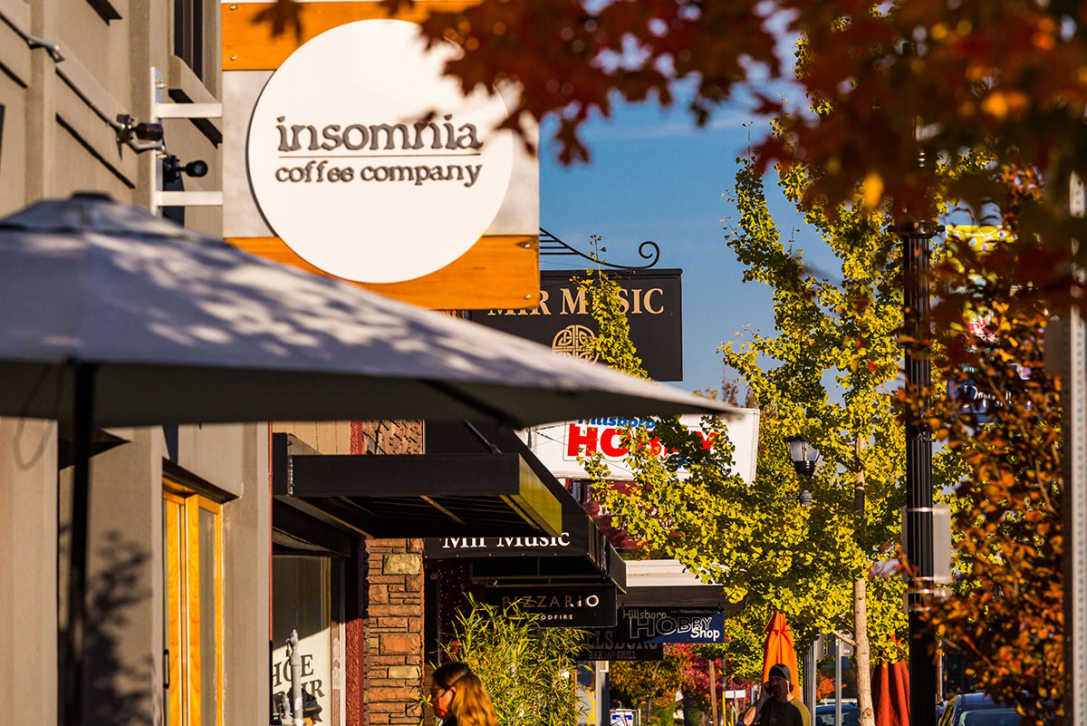 Downtown Hillsboro Businesses in October 2020