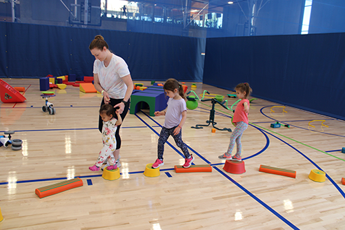 Preschools participate in Gymtastic