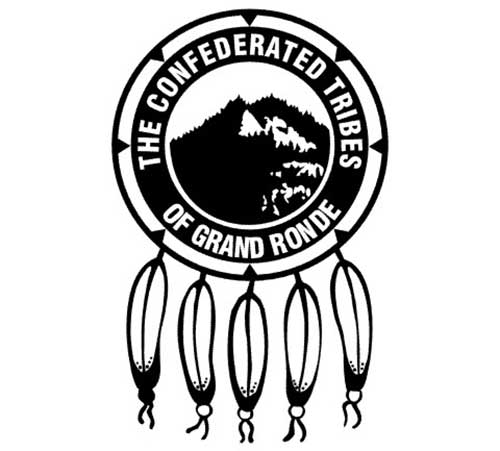 The Confederated Tribes of Grand Ronde logo