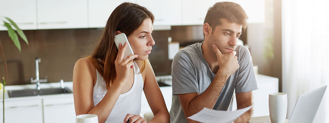 A couple calls to set up a utility assistance payment plan