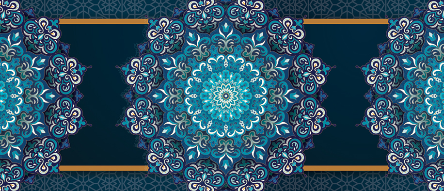 Mandala artwork representing Arab American culture