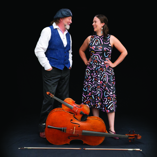 Alasdair Fraser and Natalie Haas. Photo by Irene Young