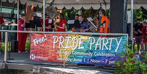 Hillsboro Pride Party event