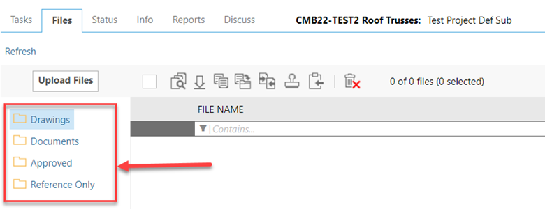 Upload Your Drawings and Documents in Project - Step 2