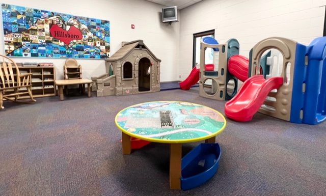 SHARC Kids Club room