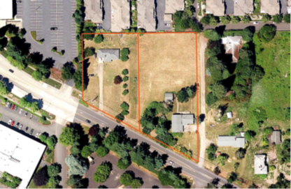 Map of Walker Road Affordable Housing RFP Site