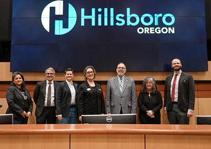 Members of the 2023 Hillsboro City Council