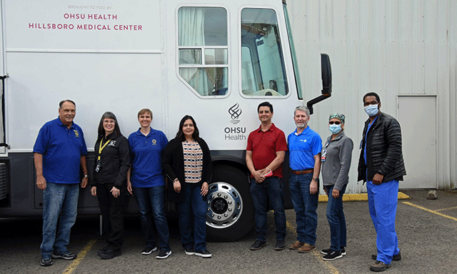 OHSU Mobile Mammogram team.