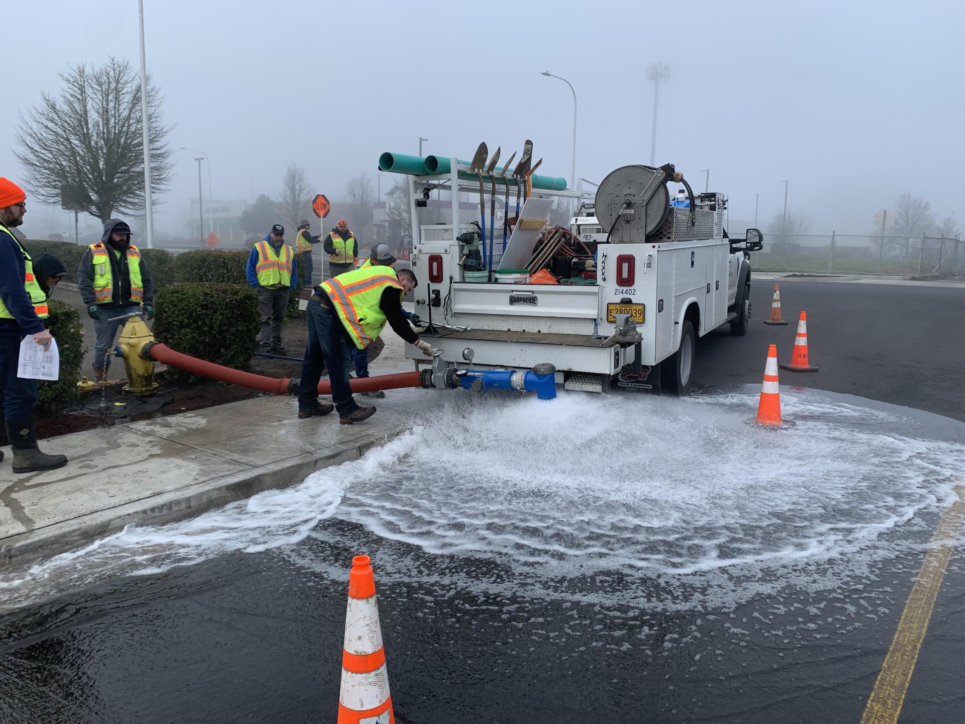 Unidirectional Flushing Truck