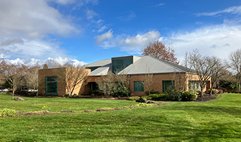 The outside of the Parks & Recreation Administration building