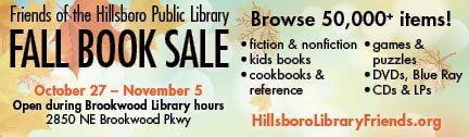 Fall Book Sale Ad