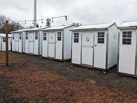 Safe Rest Pods Connected 111 Guests to Housing Assessments