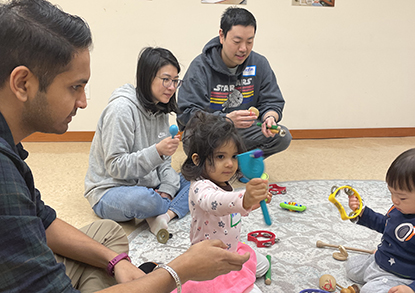 Sing and Wiggle class with infants