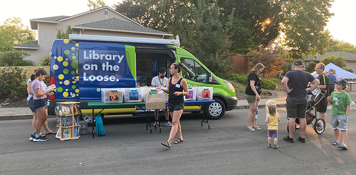 Summer Outreach with the Library on the Loose