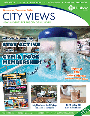 Cover of the November/December 2024 City Views newsletter