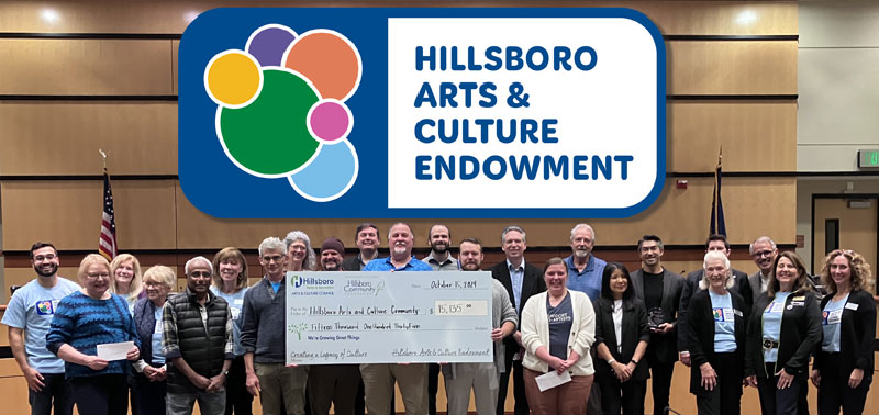 Arts Endowment Awards Benefit Cultural Nonprofits in Hillsboro