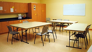 Photo of one of the classrooms at the Walters