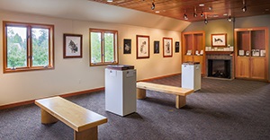 Image of the Walters Gallery. Photo by Rick Paulson Photography